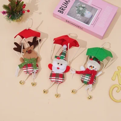 جديد الإبداعية عيد الميلاد المظلة جرس قلادة الرجل العجوز، قلادة ثلج، قلادة الأيائل في الأوراق المالية للبيع بالجملة