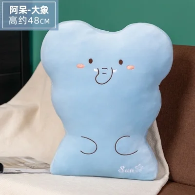 2022 نمط جديد A Dai رمي الوسائد، وسائد لطيفة للبنين والبنات، هدايا عيد ميلاد متعددة الوظائف، ألعاب قطيفة لسرير غرفة النوم، أفيال الزفاف بالجملة