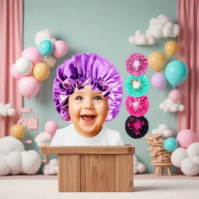 قبعات دافئة سميكة للأطفال، قبعات صوفية شتوية مع قبعات صوف مقاومة للرياح، قبعات أطفال لأنماط الربيع والخريف