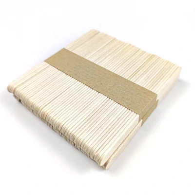 عصي المصاصة الآيس كريم الملونة الأصلية/الملونة، ألعاب الصور المقطوعة ذاتية الصنع، عصي خشبية صغيرة، عصي خشبية، 114/93