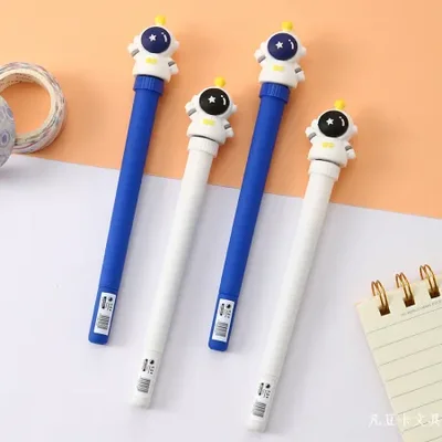 Fandouka Stationery قلم جل دوار رائد فضاء مبتكر لتخفيف التوتر سلس وسهل الكتابة من المصنع بالجملة أدوات مكتبية إبداعية قلم جل للكتابة العملاق