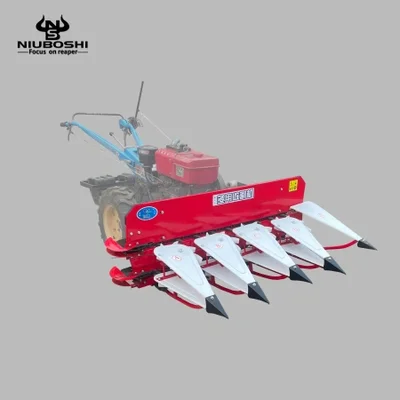 A 150-centimeter hand-guided tractor cutting platform is used for harvesting crops such as rice, peppers, and wheat