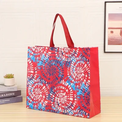 Waterproof non-woven fabric bags for books, lunch boxes, bento boxes, gift bags, student materials, art tutoring, and hand-held shopping bags