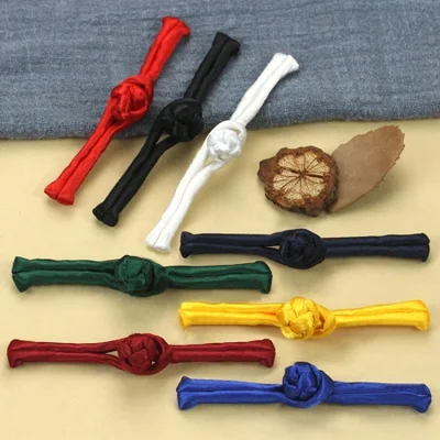 لوحة أزرار منسوجة على الطراز الصيني QQ zi شيونغسام زر قماش تانغ بدلة ملابس ذات طابع عرقي واحد، صناعة يدوية قديمة