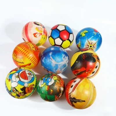 Factory direct supply of pvc toy balls, kindergarten cartoon game balls, watermelon water balls, water sports toy balls wholesale