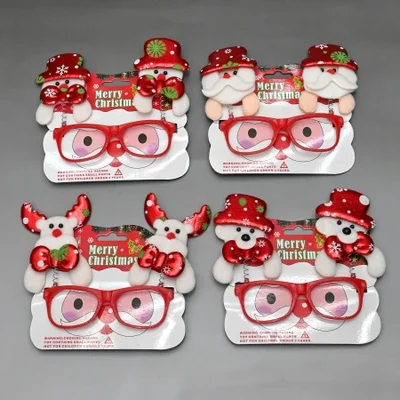 نظارات زينة عيد الميلاد، الأيائل الأنثوية، الرقص المضحك، الأطفال، الأزواج، الطلاب، هدايا عيد الميلاد، إكسسوارات شعر الحفلات