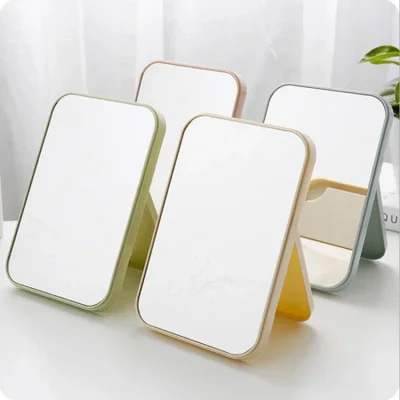 High-sided makeup mirror, desktop mirror, beauty princess mirror, folding square mirror, desktop portable mirror, ins style