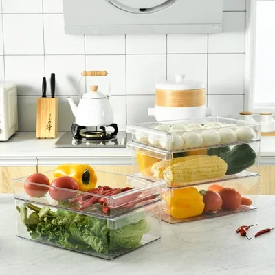 صناديق الزلابية المجمدة، صواني متعددة الطبقات لحمل الزلابية، مجمدة ومخزنة للحفظ في الثلاجة المنزلية