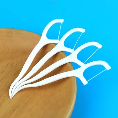 Cross-border wholesale portable dental floss boxes, 10-piece dental floss picks, portable boxes, disposable ultra-fine toothpick floss in stock