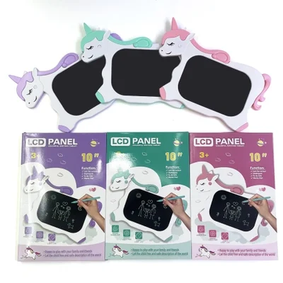 1608C Color Screen Graphics Tablet, Unicorn Electronic Graphics tablet, LCD screen writing tablet, portable graphics tablet, creative drawing tablet, essential tool for players to draw