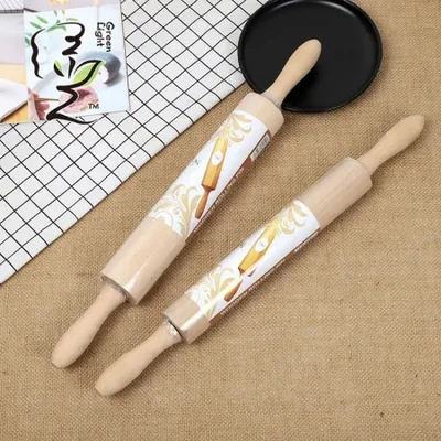 شوبك متحرك، بكرة بلوط، لفافة زلابية، عصا لف العجين المنزلية الكبيرة، لفافة زلابية دوارة، دبوس لف خشبي، قضيب الخبز